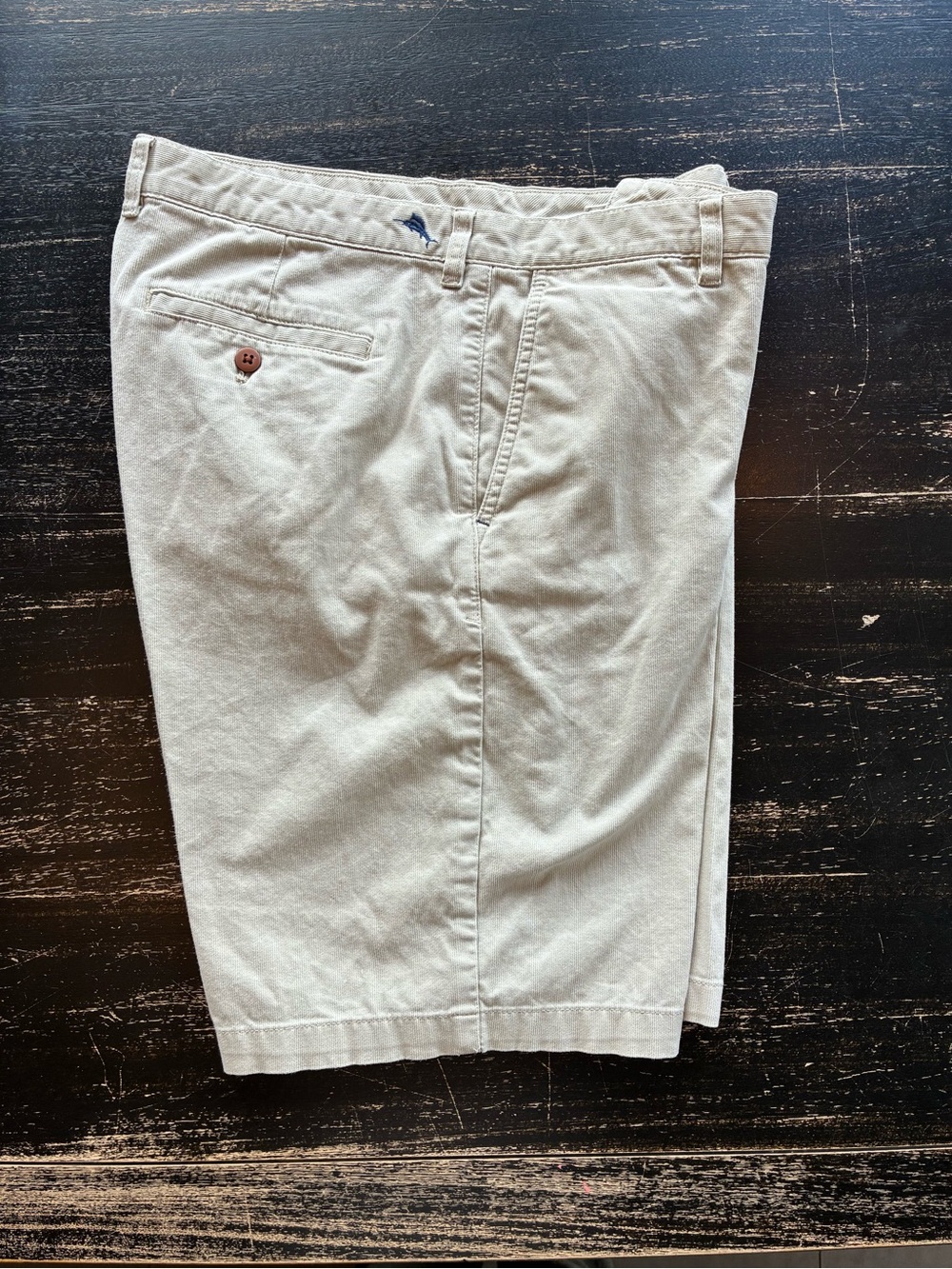 Tommy Bahama Men's Light Khaki Flat Front Shorts size 36